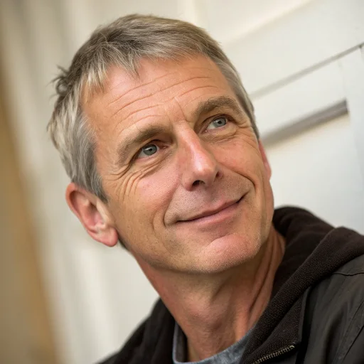 Francisco Ferreira standing next to Ciralight SunTracker installation